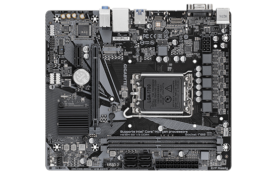 Placa Mãe Gigabyte H610M H DDR4